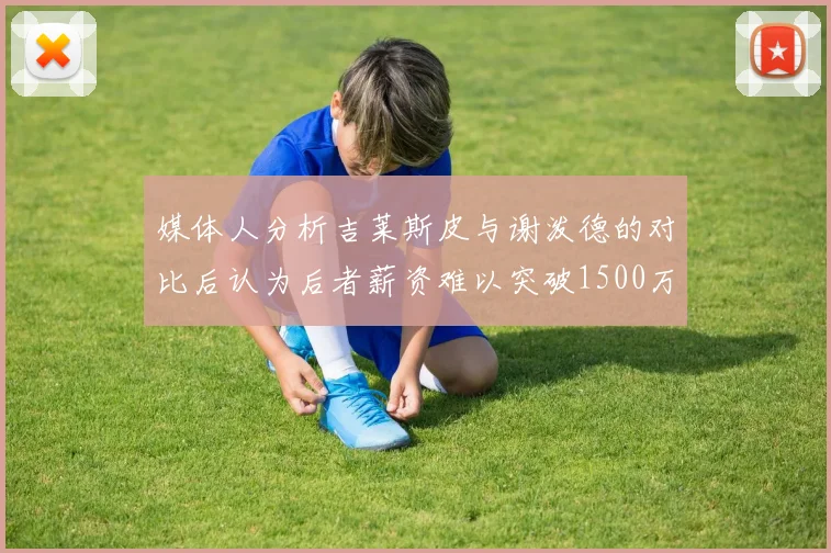媒体人分析吉莱斯皮与谢泼德的对比后认为后者薪资难以突破1500万